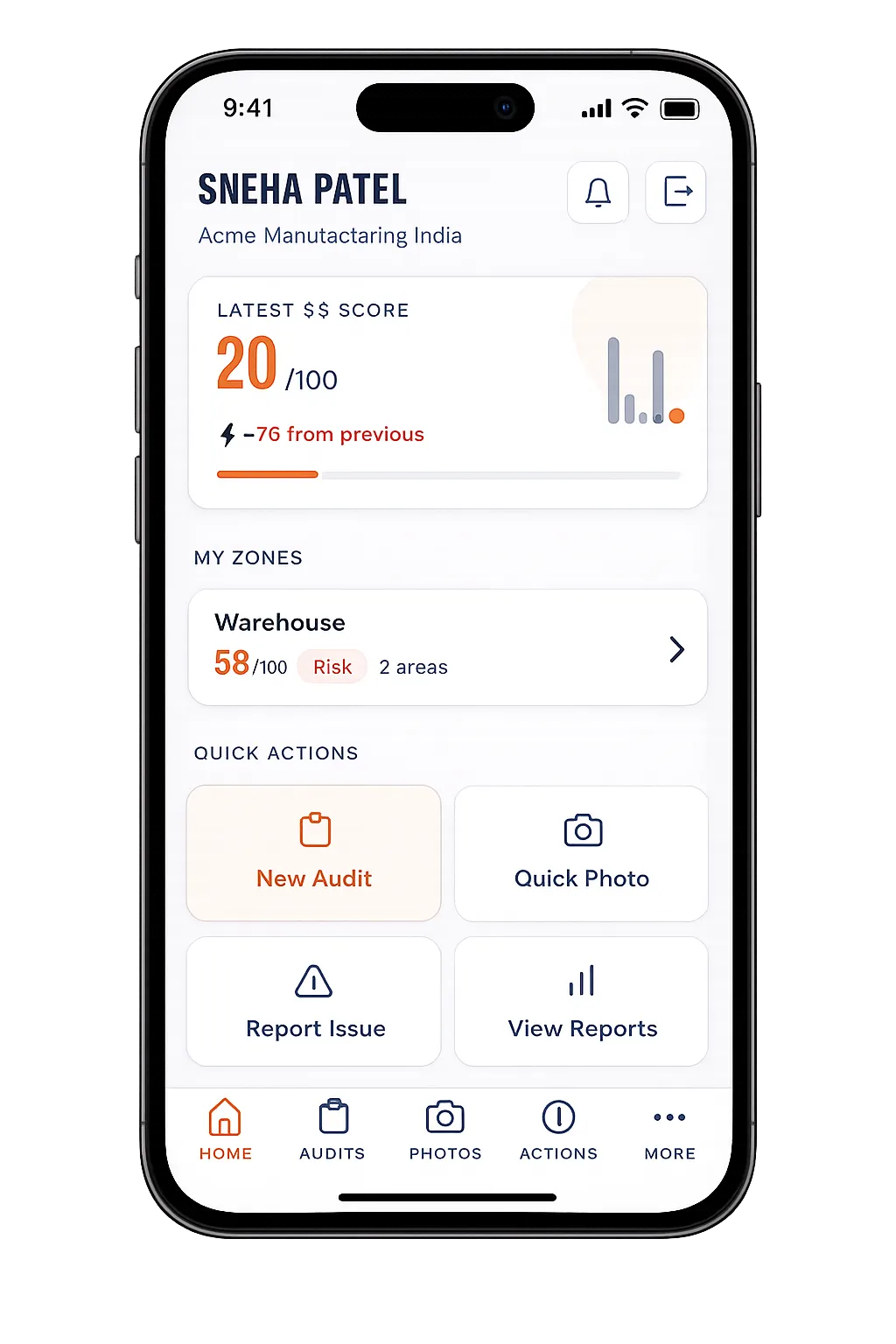 5S Pro Dashboard